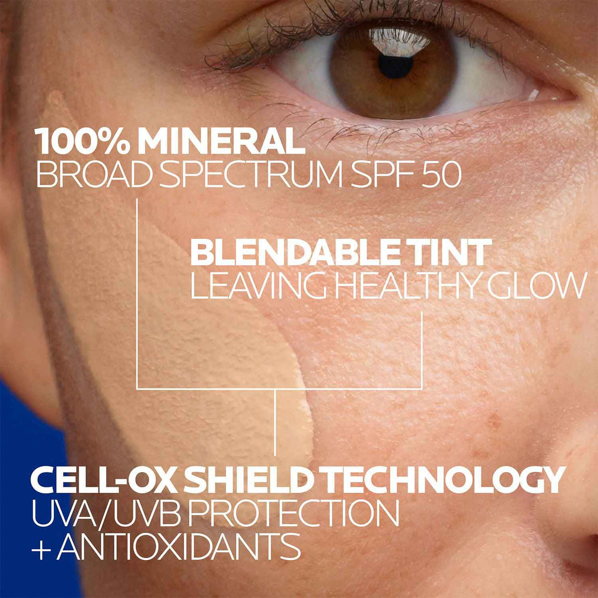 Anthelios Mineral Tinted Sunscreen for Face with SPF