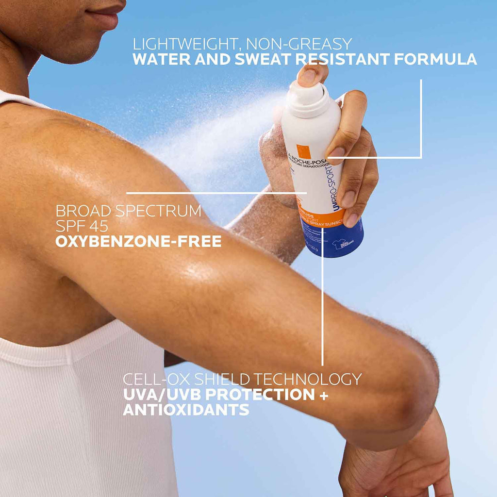 Anthelios UV Pro-Sport Sunscreen Spray SPF 45