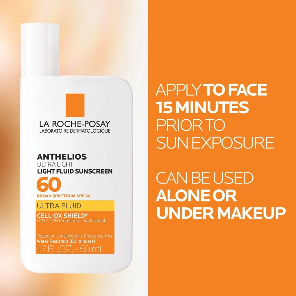 Anthelios Ultra Light Fluid Facial Sunscreen SPF 60